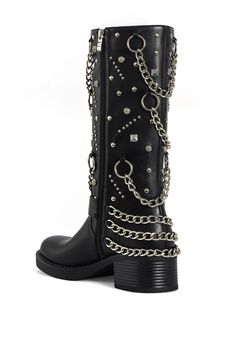 FILLMORE-BLACK FLAT BOOT | AZALEA WANG Black Biker Boots, Black Flat Boots, Spring Lookbook, Azalea Wang, Rocker Chic, Biker Boots, Flat Boots, Heel Boots, Black Flats