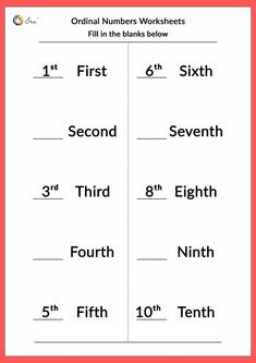 worksheet for the first and second grade students to practice numbers