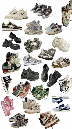 Grunge Shoes, Looks Hip Hop, Photographie Indie, Trendy Shoes Sneakers, Pretty Shoes Sneakers, Aesthetic Shoes, Swag Shoes, Swaggy Outfits, Pretty Shoes