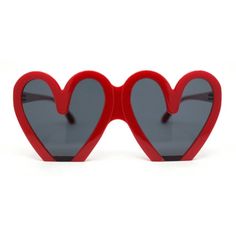 These heart-shaped sunglasses are a must-have for any summer wardrobe. The unique crop bottom heart shape is both stylish and flattering, and the 100% UV400 polycarbonate gradient lenses will protect your eyes from the sun's harmful rays. Whether you're hitting the beach, the pool, or just running errands around town, these sunglasses will keep you looking cool and feeling protected all summer long. (c041) Size: 5 11/16" (144mm) x 2 1/2" (63mm).  Color: Black.  Gender: female.  Age Group: adult. Fun Red Heart-shaped Sunglasses, Trendy Heart Print Sunglasses For Valentine's Day, Trendy Valentine's Day Sunglasses With Heart Print, Fun Summer Sunglasses With Heart Print, Fun Heart Print Sunglasses For Beach, Casual Heart-shaped Sunglasses With Heart Print, Fun Heart Print Sunglasses For Valentine's Day, Heart-shaped Sunglasses With Heart Print For Summer, Heart-shaped Plastic Sunglasses With Mirrored Lenses