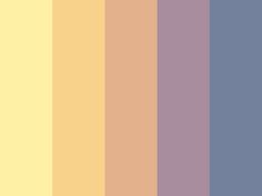 an image of the color scheme in shades of yellow and purple