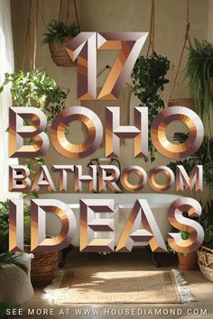 boho bathroom ideas