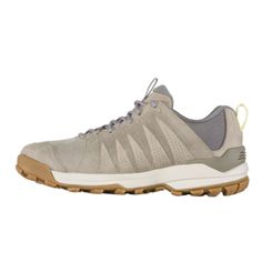 the north face women's back - to - berkeley hiking shoe in grey and tan