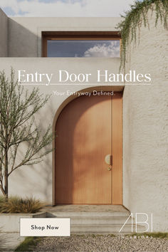 Redefine your entryway with our new Entry Door Handles Collection!

From elegant half moon stone pulls to adjustable options tailored for seamless retrofitting, find the perfect style with a range of designs that complement every entryway.

Make a lasting first impression — shop online or in-store today!