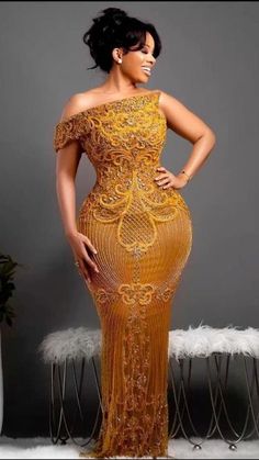 FOLLOW US FOR MORE LATEST OUTFITS Serwaa Amihere, Lace Gown Styles