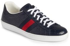 Gucci 'New Ace' Sneaker Italian Sneakers, Gucci Sneakers, Sneaker Men, More Information, High Top Sneakers, Nordstrom, Gucci, Sneakers, Leather