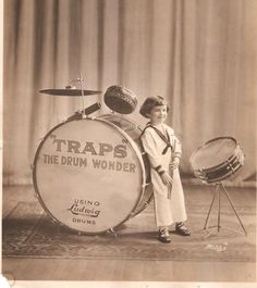 Buddy Rich began playing drums in vaudeville when he was 18 months old, billed as "Traps the Drum Wonder." At the peak of Rich's childhood career, he was reportedly the second-highest paid child entertainer in the world. Buddy Rich, Music Drums, How To Play Drums, Drummer Boy, Jazz Band