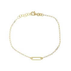 The 14k gold ALBA bracelet is just the right amount of arm candy for every day. Pair it up with the ALVA link necklace to complete the look. Primary bracelet is 14k gold 1.2mm link with a 3.8mm link accent Bracelet length is 6" + 1" of adjustable link chain for custom fit Designed and hand forged in our studio in coastal Southern California Complimentary ShippingReturns and Exchanges Elegant Sterling Silver Paperclip Bracelet With Box Chain, Everyday Fine Jewelry Bracelets With Cable Chain, Minimalist 14k Gold Jewelry With Rectangular Links, Everyday Fine Jewelry Cable Chain Bracelet, 14k Gold Oval Link Bracelet With Delicate Chain, 14k Yellow Gold Cable Chain Diamond Bracelet, 14k Gold Diamond Bracelet With Rectangular Links, 14k Yellow Gold Diamond Bracelet With Cable Chain, Modern Yellow Gold Paperclip Bracelet With Adjustable Chain