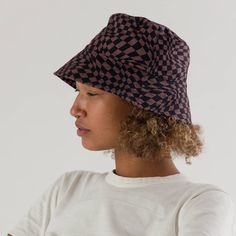 If there's one thing we all agree on at Golden Rule, it's that Baggu is essential. Form and function meet in this bucket hat that keeps your face protected from sunny rays. The classic Baggu bucket hat has a hidden adjustable headband that measures 19 ¾"–23 ½". Made with 100% organic cotton and is machine washable for easy care. Adjustable Bucket Sun Hat For Everyday, Adjustable Hats With Uv Protection For Everyday, Adjustable Everyday Hats With Uv Protection, Casual Lightweight Visor Bucket Hat, Trendy Packable Bucket Sun Hat, Reversible Adjustable Hat For Everyday Use, Trendy Lightweight Adjustable Bucket Hat, Casual Adjustable Cloche Hat For Travel, Reversible Adjustable Bucket Hat For Everyday