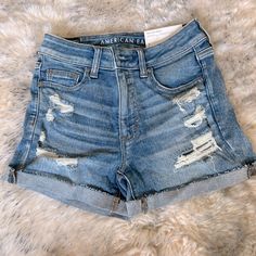 American Eagle Outfitters | Next Level Stretch Jean Shorts | High Rise Short | Never Worn, Tags Attached, Great Condition Birthday Things, American Eagle Mom Jeans, American Eagle Jean Shorts, Burgundy Shorts, Shorts American Eagle, Mom Jeans Shorts, Boyfriend Shorts, American Eagle Shorts, Aesthetic Clothing