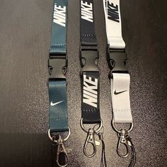 Brand New All Three Are Included Nike Lanyard, Nike Accessories, Nike Black, Card Holders, Men's Nike, Black Nikes, Lanyard, Black Gray, Nike Men