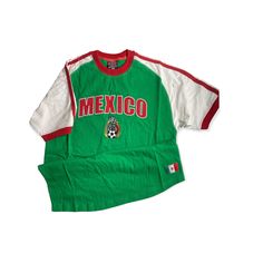 Mexico Football Soccer shirt 100% cotton Premium quality embroidered patches Machine washable All sizes available Mexico Shirt Outfit, Mexico Soccer Shirt, Mexico Shirts, Mexico Soccer, Mode Hippie, Soccer Shirt, Soccer Shirts, Swaggy Outfits, Mens T Shirts