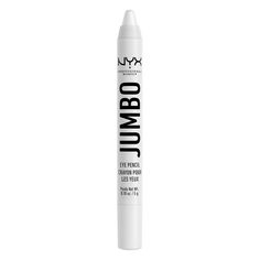 introducing our Jumbo Eye Pencil featuring it's iconic easy to use Jumbo stick format for quick and easy application. Jumbo eye pencil is sharpenable so you can use it all the way down to the bottom. Can't find a sharpener big enough. Use our NYX PMU dual eyeliner sharpener. This formula of this eyeliner crayon is super pigmented and available in 16 poppin' shades from neutrals to brights to deeps for a wide range of eye looks. The formula is also ultra creamy for smooth, 1 swipe color payoff. I Eyeshadow And Eyeliner, Nyx Jumbo Eye Pencil, Jumbo Eye Pencil, Eyeshadow Crayon, Bold Eyeliner, Eye Pencils, Nyx Lip, Eyeshadow Eyeliner, Shadow Sticks