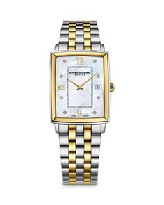 Raymond Weil Toccata Two-Tone Diamond Watch, 37mm Raymond Weil, Diamond Watch, Two Tone, Silver Gold, Jewelry Accessories, Pick Up, In Store, Buy Online, Free Shipping