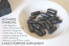 Activated Charcoal: Bomb-Ass Supplement for Detoxifying your bod! Learn all the details here. | www.HustleAndHalcyon.com Kidney Detox Cleanse, Adrenal Gland, Kidney Detox, Heavy Metal Detox, Kidney Cleanse, Adrenal Glands, Reduce Cholesterol, Activated Charcoal, Beach Time