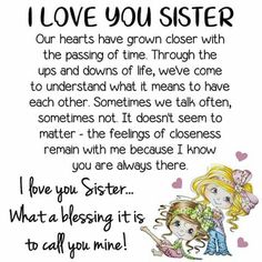 Sisters By Heart Quotes, Sisters Forever Quotes, Beautiful Sister Quotes, Happy Birthday Wishes For Sister, Sister Bond Quotes, I Love You Sister, Good Morning Sister Quotes, Happy Birthday Sister Quotes, Little Sister Quotes