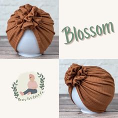 Our Ribbed Tobacco turban is made with a super soft and stretchy knit fabric. Each turban has raw cut edges, and are all hand sewn. No glue is used. Pattern placement may vary from picture. Crochet Turban, Gift Bow, Baby Girl Shower Gifts, Turban Hat, Newborn Hat, Gift Bows, Baby Things, Girl Baby Shower, Top Knot