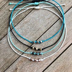 Cord Bracelet Diy, Cord Anklet, Leather Bracelet Tutorial, String Bracelet Patterns, Wax Cord Bracelet, Handmade Anklets, Surfer Bracelets, Bracelets Design, Cord Jewelry