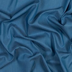 the blue fabric is very soft and smooth