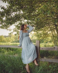 Cute cottage style summer dress — Sarah Christine Sarah Christine, Sarah Butler, Style Summer Dress, Long Sleeve Smock Dress, Cute Cottage, Smocked Dress, Seattle Washington, Style Summer, Dress With Lace