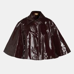 Dark brown leather capes from Chloé featuring long sleeves, frontal fastening, flared shape, lucid finishes and regular vestibility.Size Type: AMERICAGender: WomenMaterial: 100%COTTONColor: OBSCURE BROWNMade in: ITProduct ID: CH24WMA5814524Z*Import tax/duty will be calculated at checkout (If applicable) Dark Brown Leather, Outerwear Coats, Outerwear Women, Dark Brown, Chloe, Coats For Women, Brown Leather, Cape, Jackets For Women