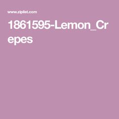 the text reads,'1876 - lemon crepes'in white on a purple background