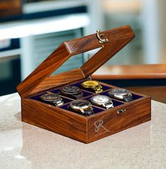 PRICES MAY VARY. Welcome to Amazon, where craftsmanship meets timekeeping with our collection of meticulously handcrafted Indian Rosewood watch boxes designed specifically for men. From 1 to 12 watches, you have choices galore. Unlike many wooden watch boxes on Amazon that use man-made wood laminate or wood paper, the exteriors and interiors of our watch boxes are made from real solid long-lasting Superior Indian Rosewood Handmade in India by Artisans. Please refer to the dimensions before buyin Wood Watch Box, Wooden Watch Box, Guy Gifts, Watch Display Case, Mens Watch Box, Watch Cases, Watch Organizer, Watch Boxes, Top Indian