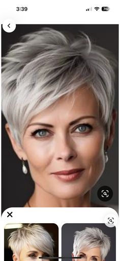 Modern Short Hairstyles 2023, Short Spiked Hair, Chic Short Haircuts, Short Spiky Hairstyles, Short Silver Hair, Cool Short Hairstyles, Pixie Haircut For Thick Hair