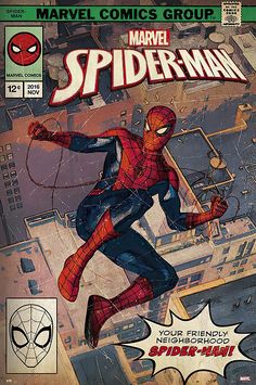 the cover to spider - man comic book, which is being sold for $ 1