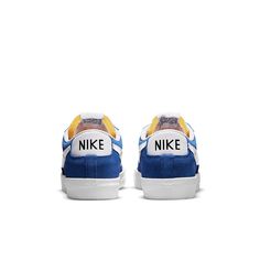 Nike Blazer Low“Team Blue” DA7254-401 Nike Blue Skate Shoes With Rubber Waffle Outsoles, Blue Skate Shoes With Contrast Sole For Sports, Nike Blue Sneakers With Gum Sole, Blue Low-top Skate Shoes With Gum Sole, Nike Blazer Low, Blazer Low, Team Blue, Blue Sneakers, Sneakers Blue