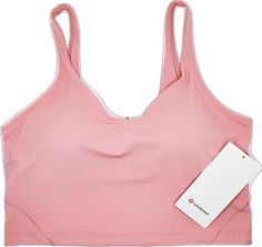 Pink Activewear With Built-in Bra For Relaxation, Pink Casual Activewear By Lululemon, Pink Functional Activewear By Lululemon, Pink Lululemon Activewear For Yoga, Pink Functional Lululemon Activewear, Pink Lululemon Activewear For Workout, Lululemon Pink Workout Activewear, Lululemon Pink Activewear For Pilates, Pink Lululemon Athleisure Activewear