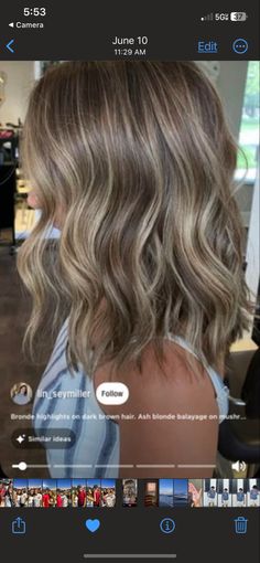 Katelyn Brown, Ash Blonde Balayage, Dye Ideas, Dirty Blonde Hair, Hair 2024, Hair Aesthetic, Colour Ideas, Hair Color And Cut, Dirty Blonde