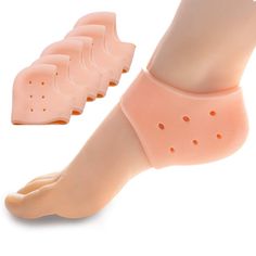 PRICES MAY VARY. Thick & Breathable: We update and improve these gel heel cups , thicker heel pads provide your feet with enough protection and support, so we suggest wearing them with slightly loose shoes that won't squeeze your feet. High Quality Material: Sumiwish silicone heel cushions made of super soft & comfortable silicone material which is stretchy & durable, washable & reusable. Best for Heel Pain Treatment: Cracked Heel Protectors, relieve the heel spurs and tingling, sore feet, plant Heel Spur, Heel Care, Heel Protector, Cracked Heels, Heel Pain, Thick Heel, Thick Heels, E Bay, Pain Relief