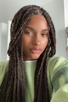 Afro Twist, Marley Hair, Cute Box Braids Hairstyles, Girls Braids, Box Braids Hairstyles, Twist Hairstyles, Crochet Hair Styles, Aesthetic Hair, Braid Styles