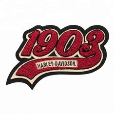 the logo for harley davidson's 100th anniversary