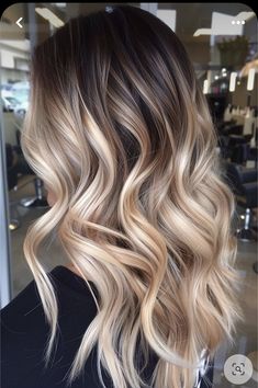 Blonde Balayage Long Curly Hair, Brunette Blonde Ombre Hair, Ombre Hair Color Natural Hair, Edgy Ombre Hair, Reverse Balyage Long Hair Blonde, Balayage Hair Summer 2024, Ombre Hair Color For Brunettes Long, Ombré Hair Brown To Blonde, Hombre Hair Brown Ombre Brunettes