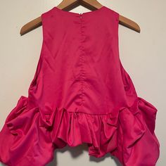 Nnw Elegant Sleeveless Pink Top Never Worn, Size Small! Pink Top, Fashion Sewing, Pink Tops, Pink Ladies, Hot Pink, Sleeveless Top, Womens Tops, Crop Tops, My Style