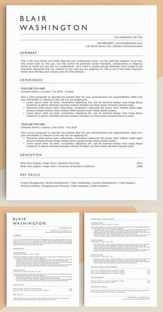 a professional resume template with no work experience on the cover letter and two page references