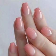 SPECIFICATIONS Number of Pieces: COMBO Application: Finger Material: Acrylic Item Type: False Nail Type: Full Nail Tips Ballet Nails, Ballerina Nails, Gradient Nails, Pink Nail, Neutral Nails, Ombre Nails, Nail Manicure, False Nails, Trendy Nails