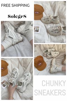 free returns and free shipping worldwide Trendy Chunky Platform Sneakers For Spring, Casual Chunky Platform Sneakers With Round Toe, Trendy Spring Chunky Platform Sneakers, Trendy Chunky Lace-up Sneakers, Trendy Thick Bottom Sneakers For Streetwear, Trendy Chunky Platform Sneakers, Trendy White Chunky Platform Sneakers, Comfortable Chunky Sneakers For Streetwear, Trendy Thick-bottom Platform Sneakers For Streetwear