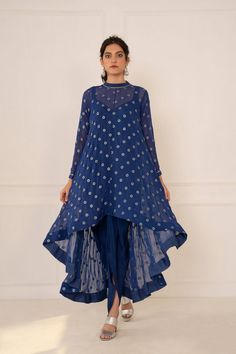 Indo-Western Outfits Under 25K: Must-Have In A Bridal Trousseau Tail Frock, Studio Iris, Indo Western Outfits For Women, Indo Western Dresses For Women, Icy Pink, Bridal Trousseau, Western Dresses For Women, Organza Lehenga, Kaftan Designs