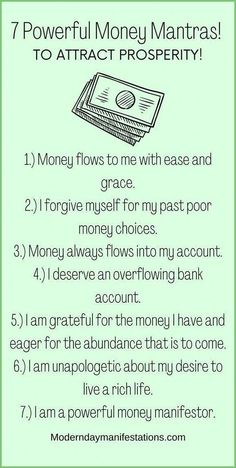 Money Mantras, Spiritual Manifestation, Manifestation Journal, Manifesting Money, Money Affirmations