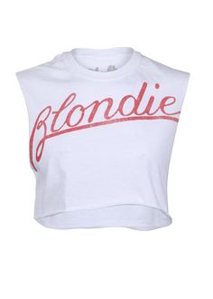 Blondie cropped Band t-shirt