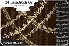 lacebrush 02 by marbig paper pad, 12 5 x 11 3 inches