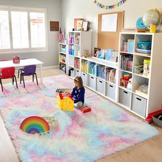 Perfect for the playroom. So soft and fuzzy. 

PAGISOFE Extra Large Fluffy Soft Area Furry Plush Rugs for Girls Bedroom,Shaggy Rugs for Kids Playroom,Fuzzy Nursery Rug for Baby's Toddler's，Clorful Room Decor for Teenage, 8x10,Rainbow

#Commissionsearned Fuzzy Rug, Kawaii Princess, Colorful Room Decor, Shaggy Rugs, Rainbow Rug, Plush Area Rugs, Nursery Rug, Soft Feeling, Plush Rug