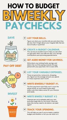 how to budget bi weekly paychecks info sheet for the homeowners and sellers