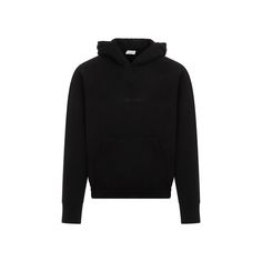 Saint Laurent Sweatshirt, Easy Tiger, Black Crane, Blue Flats, Balenciaga Designer, Engineered Garments, Cotton Hoodie, Base Colour