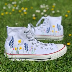 Floral Embroidered Summer Sneakers With Round Toe, Floral Embroidered Sneakers With Round Toe For Summer, Spring Cotton High-top Sneakers With Round Toe, Floral Embroidered Summer Sneakers, Floral Embroidery Summer Sneakers, Spring Cotton High-top Sneakers, Summer Cotton High-top Sneakers With Round Toe, Cotton High-top Sneakers With Round Toe For Summer, Casual Floral Embroidered Sneakers For Summer