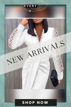 Women Black Dress Sets Fashion Casual V-neck White Elegant Midi Outfits Spring Autumn Office Long Sleeve Sexy Split Suits Elegant Long Sleeve Mini Dress With Hollow Out, Elegant V-neck Dress With Hollow Out Details, Elegant V-neck Dress With Hollow-out Details, Elegant V-neck Hollow Out Dress, Women Black Dress, Midi Outfits, Dress Sets, Outfits Spring, Black Dresses Casual