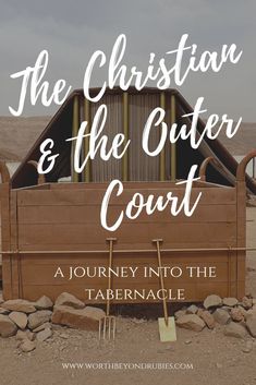 the cover for the book, the christian and the outer court by john t tabernacle